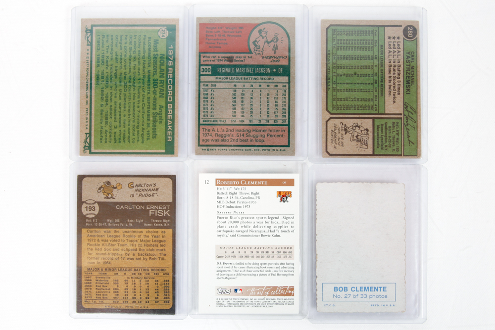 1960s and 1970s Baseball Cards