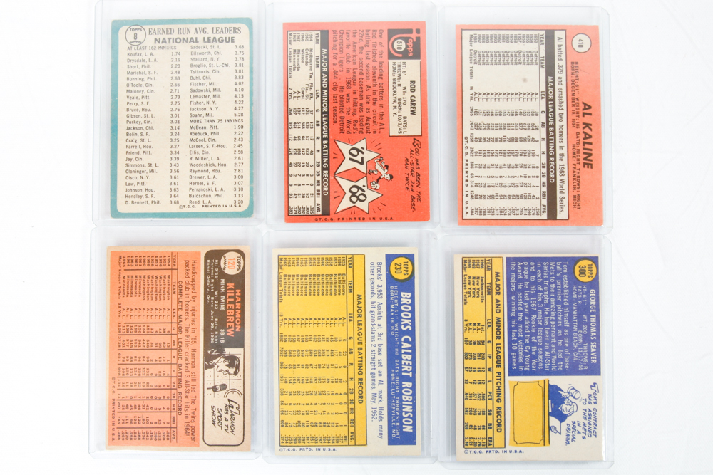 1960s and 1970s Baseball Cards
