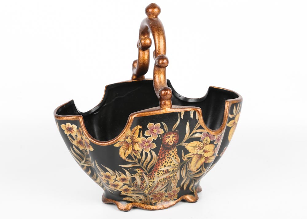 Safari Inspired Decorative Basket