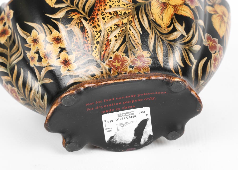 Safari Inspired Decorative Basket