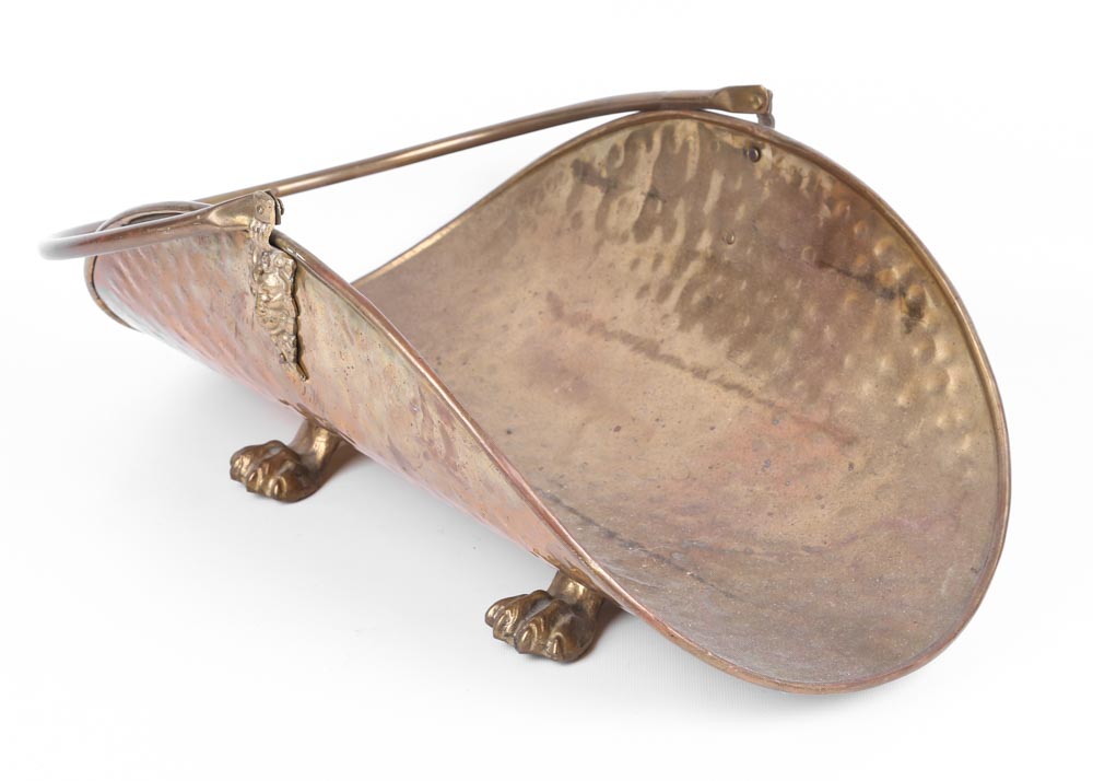 Brass Firewood Caddy