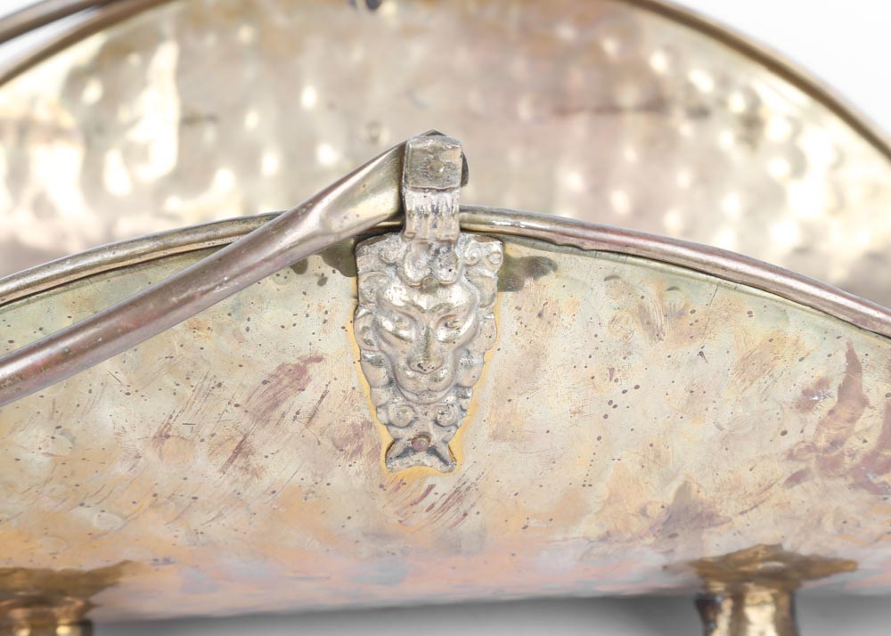 Brass Firewood Caddy