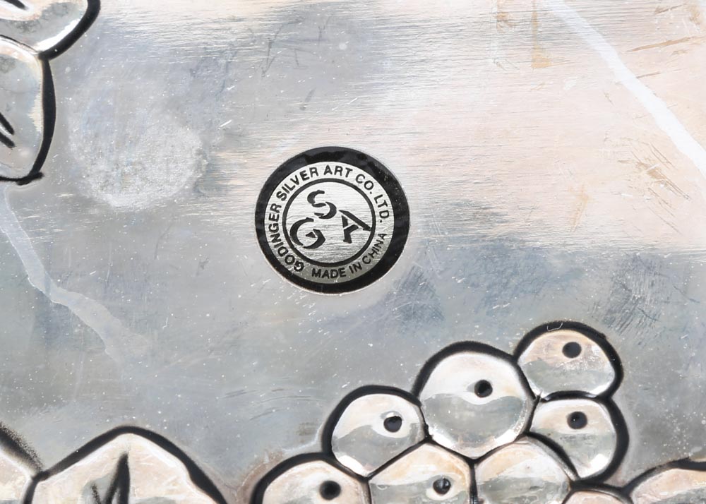 Vineyard Themed Servingware Featuring Godinger