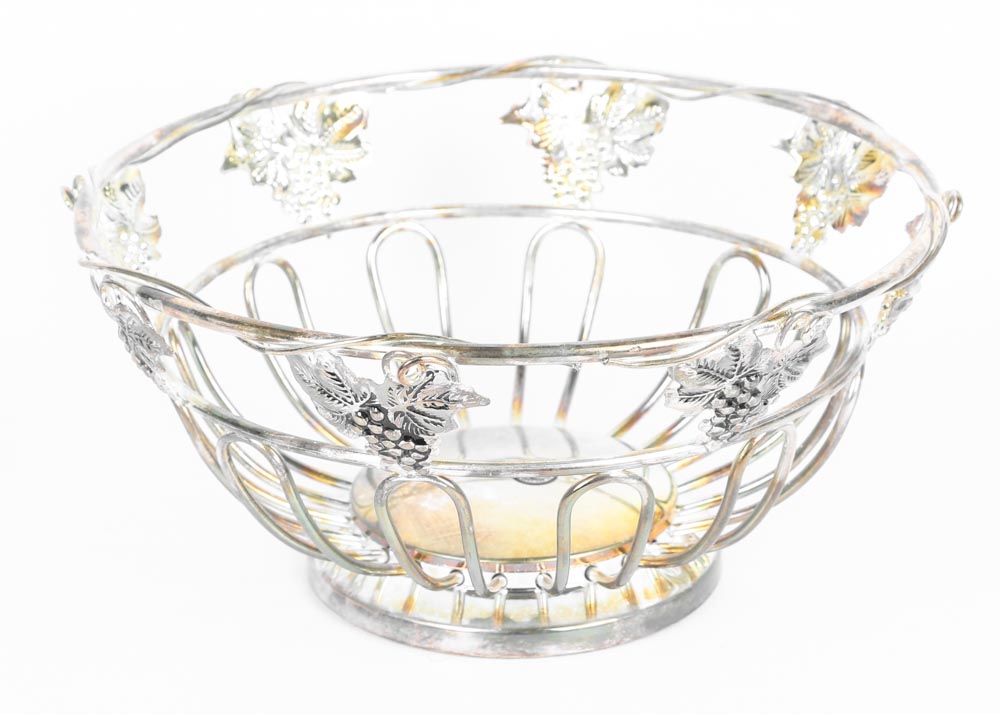 Vineyard Themed Servingware Featuring Godinger