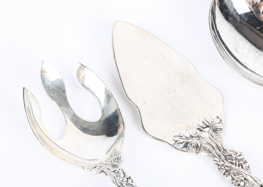 Vineyard Themed Servingware Featuring Godinger