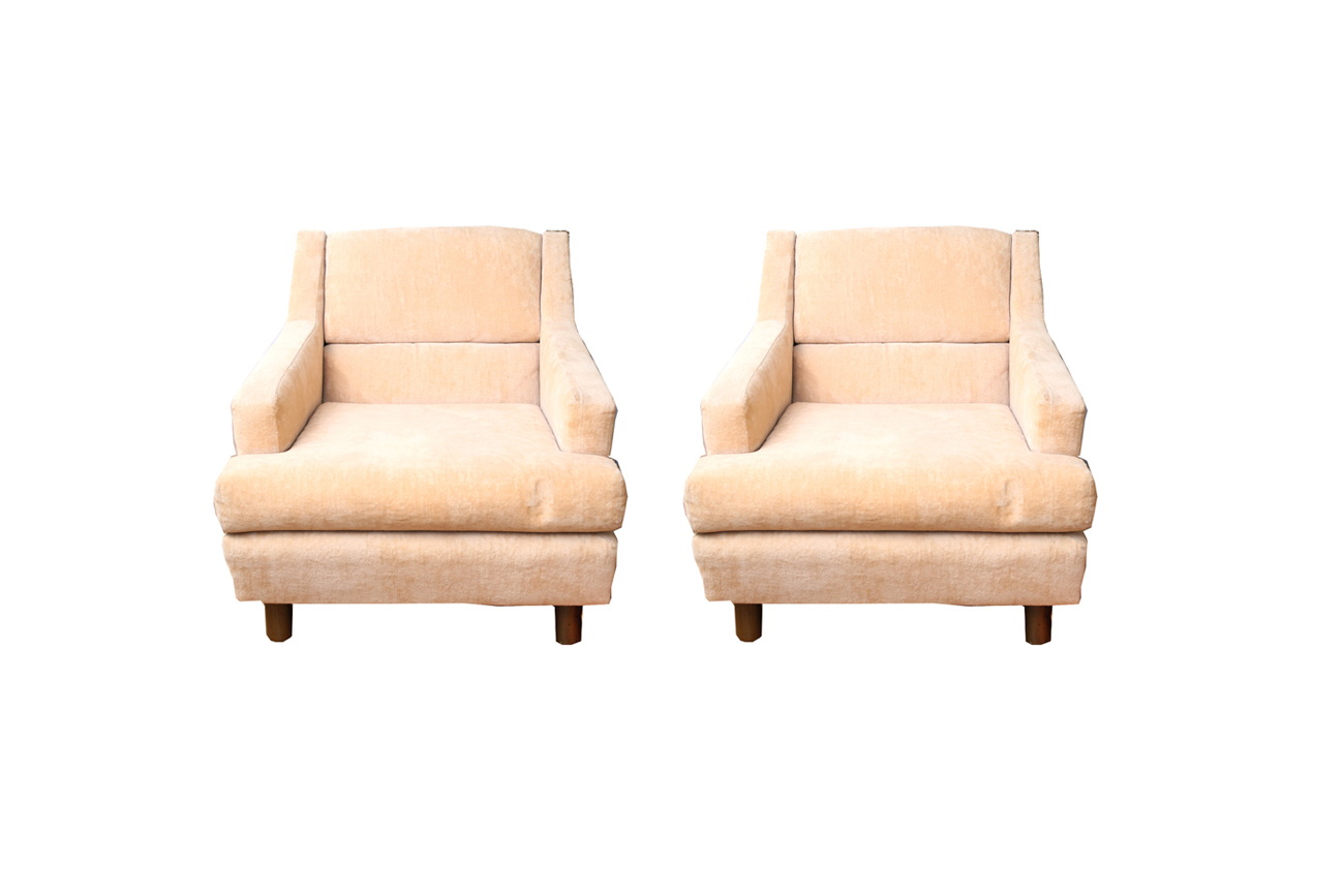 Pair of Mid Century Club Chairs by Fairfield
