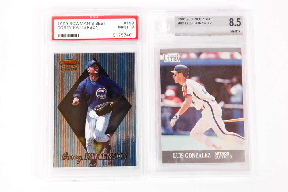 1990s Baseball Cards including Gary Sheffield, Barry Bonds, Sammy Sosa and More