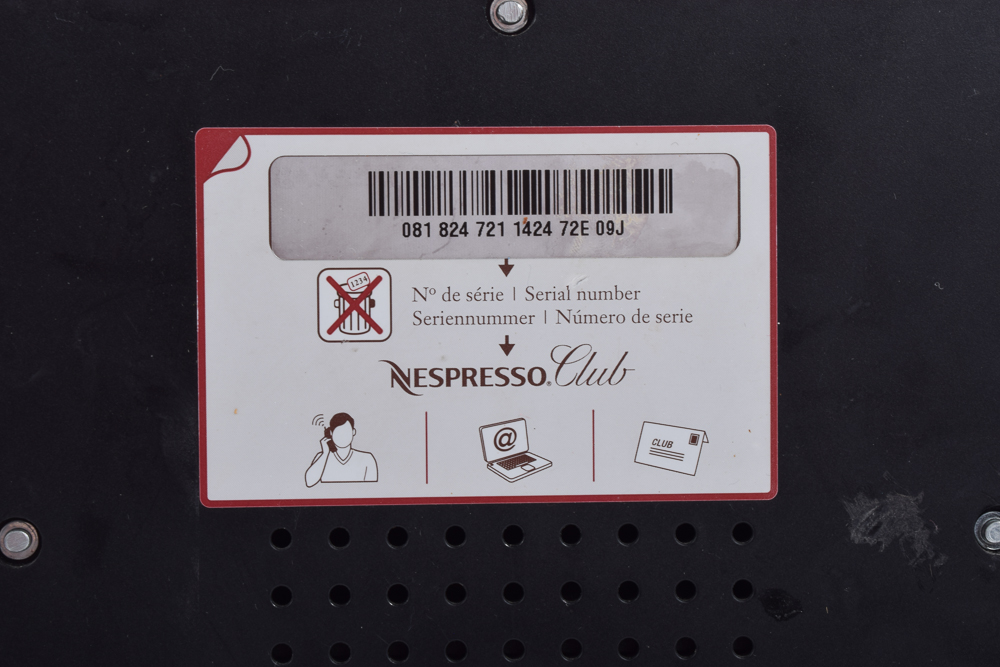 Nespresso "Le Cube" Single Cup Espresso Machine