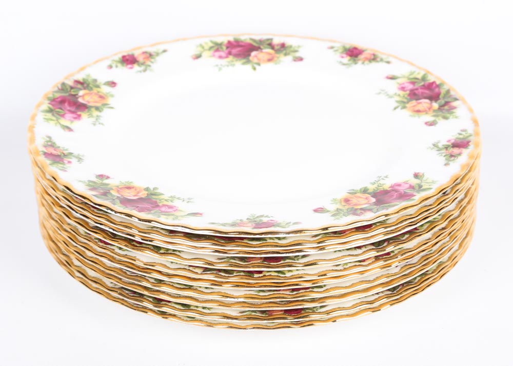 Royal Albert "Old Country Roses" Place Settings for Ten