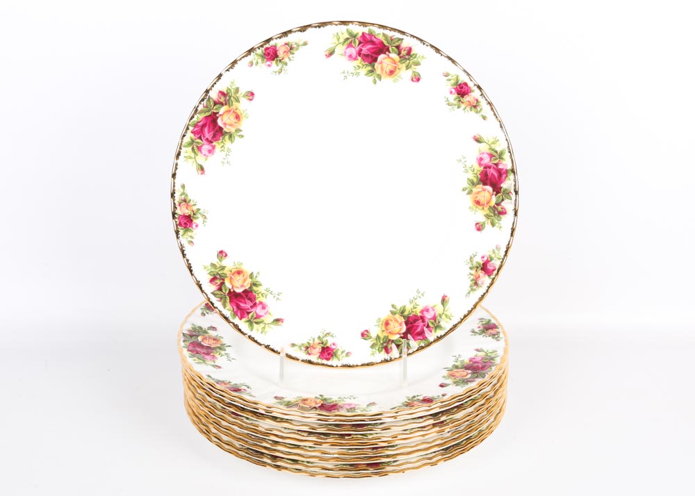 Royal Albert "Old Country Roses" Place Settings for Ten