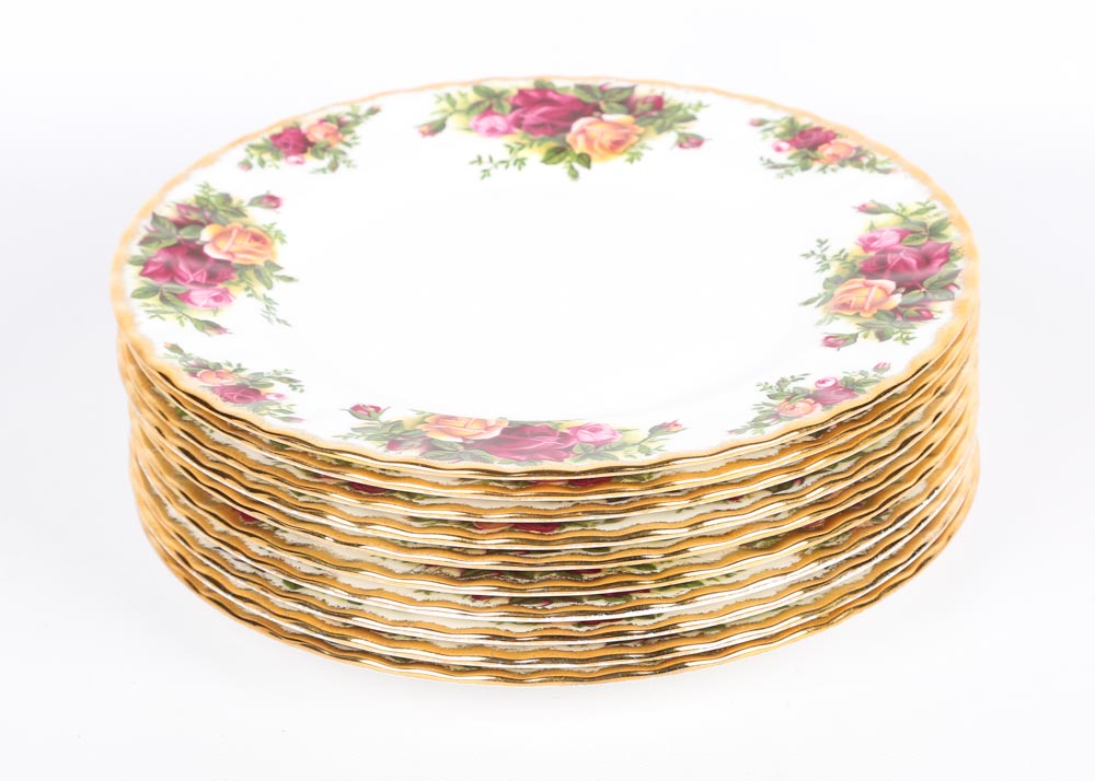 Royal Albert "Old Country Roses" Place Settings for Ten