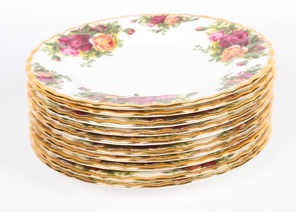 Royal Albert "Old Country Roses" Place Settings for Ten