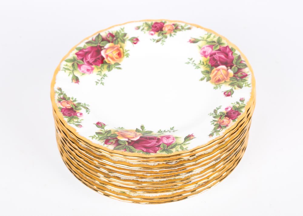 Royal Albert "Old Country Roses" Place Settings for Ten