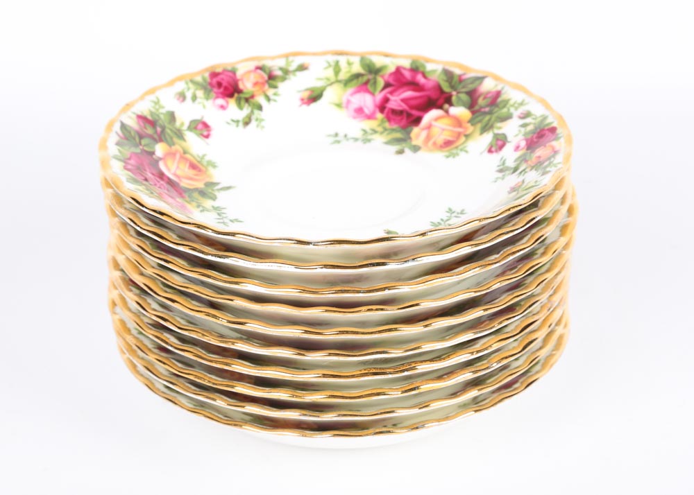 Royal Albert "Old Country Roses" Place Settings for Ten