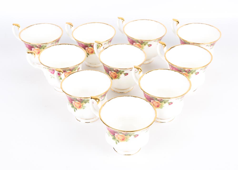 Royal Albert "Old Country Roses" Place Settings for Ten