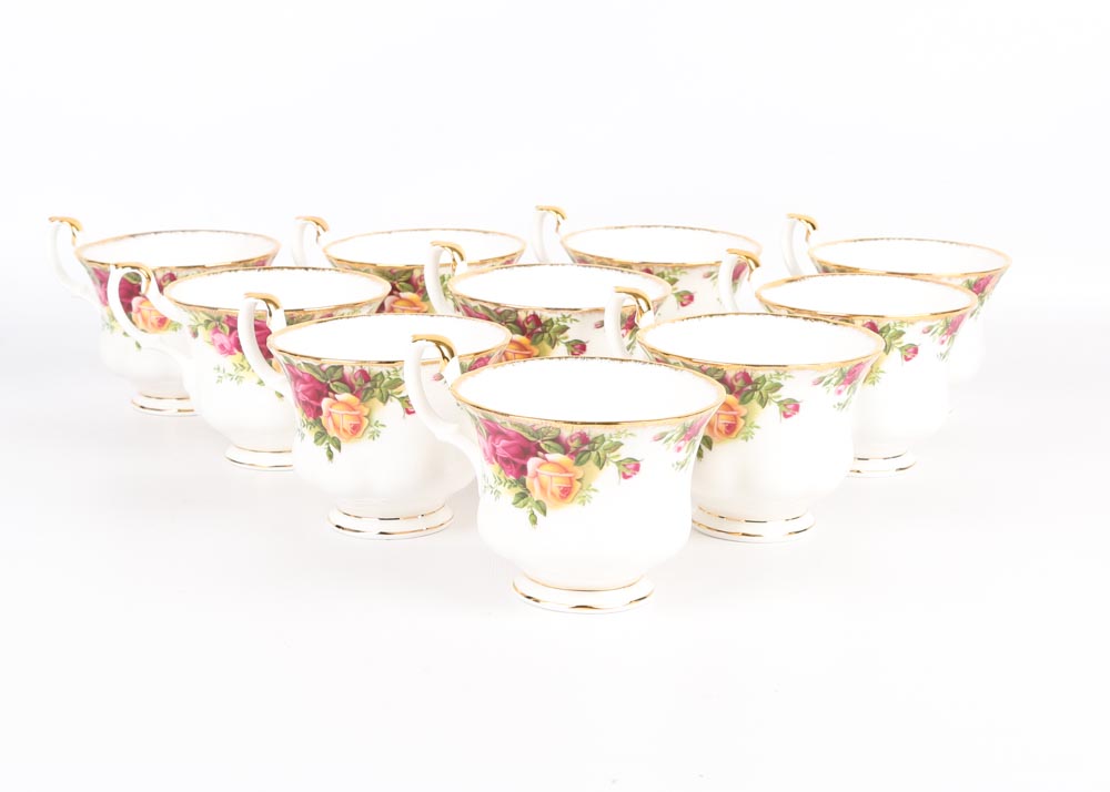Royal Albert "Old Country Roses" Place Settings for Ten