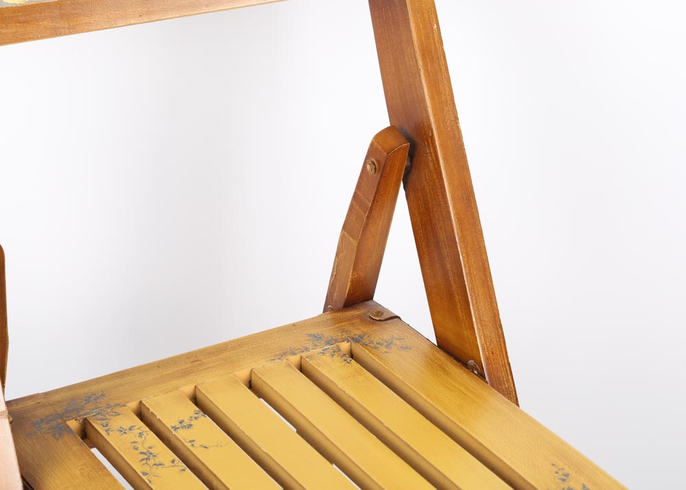 Decorative Folding Chair