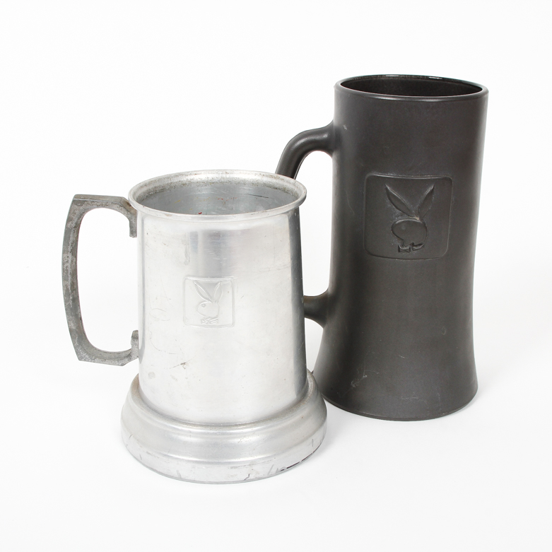 Pair of Vintage Playboy Club Tankards