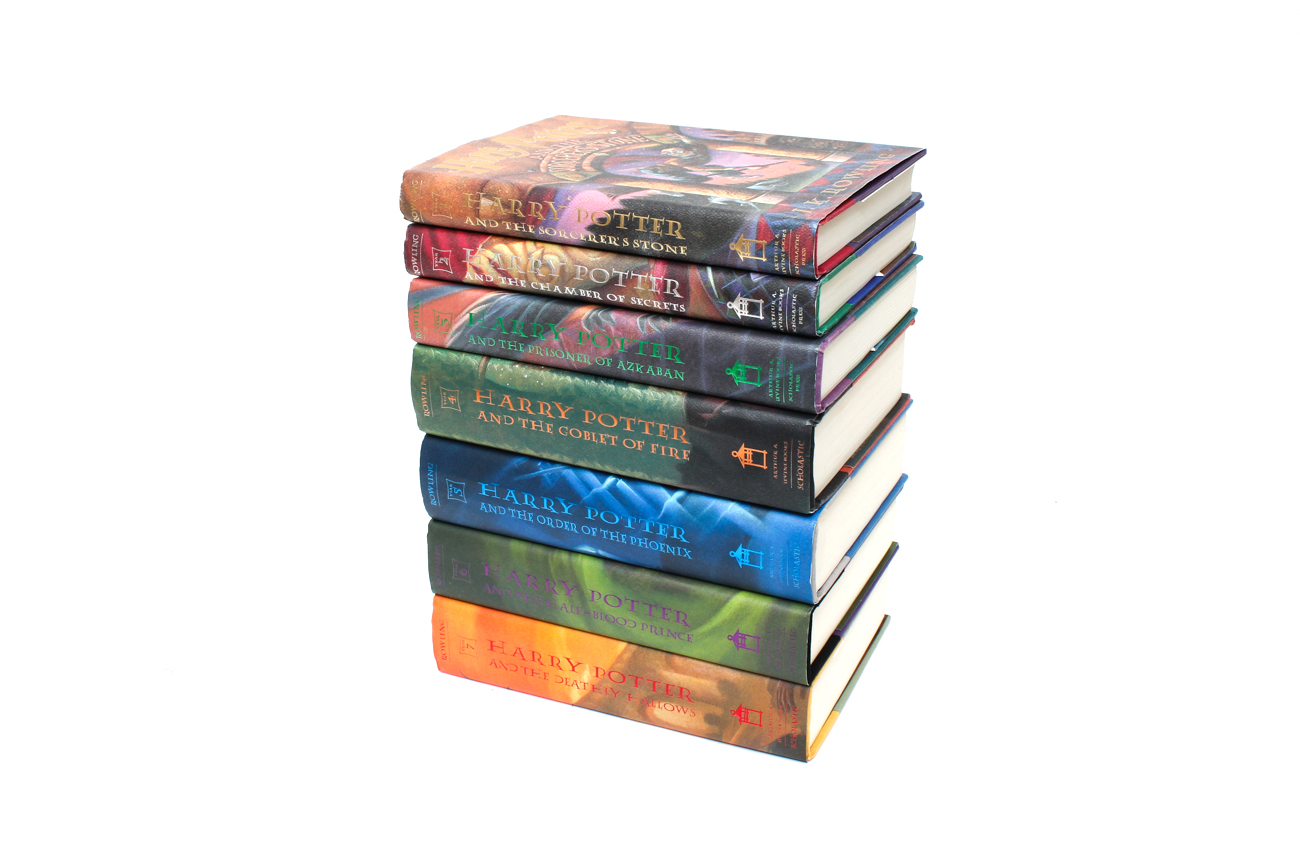 Complete Set of "Harry Potter" With First American Editions