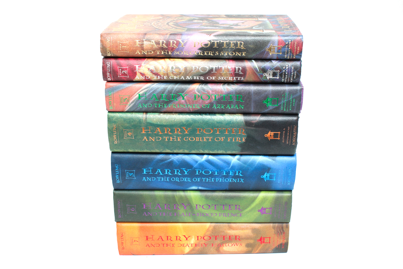 Complete Set of "Harry Potter" With First American Editions
