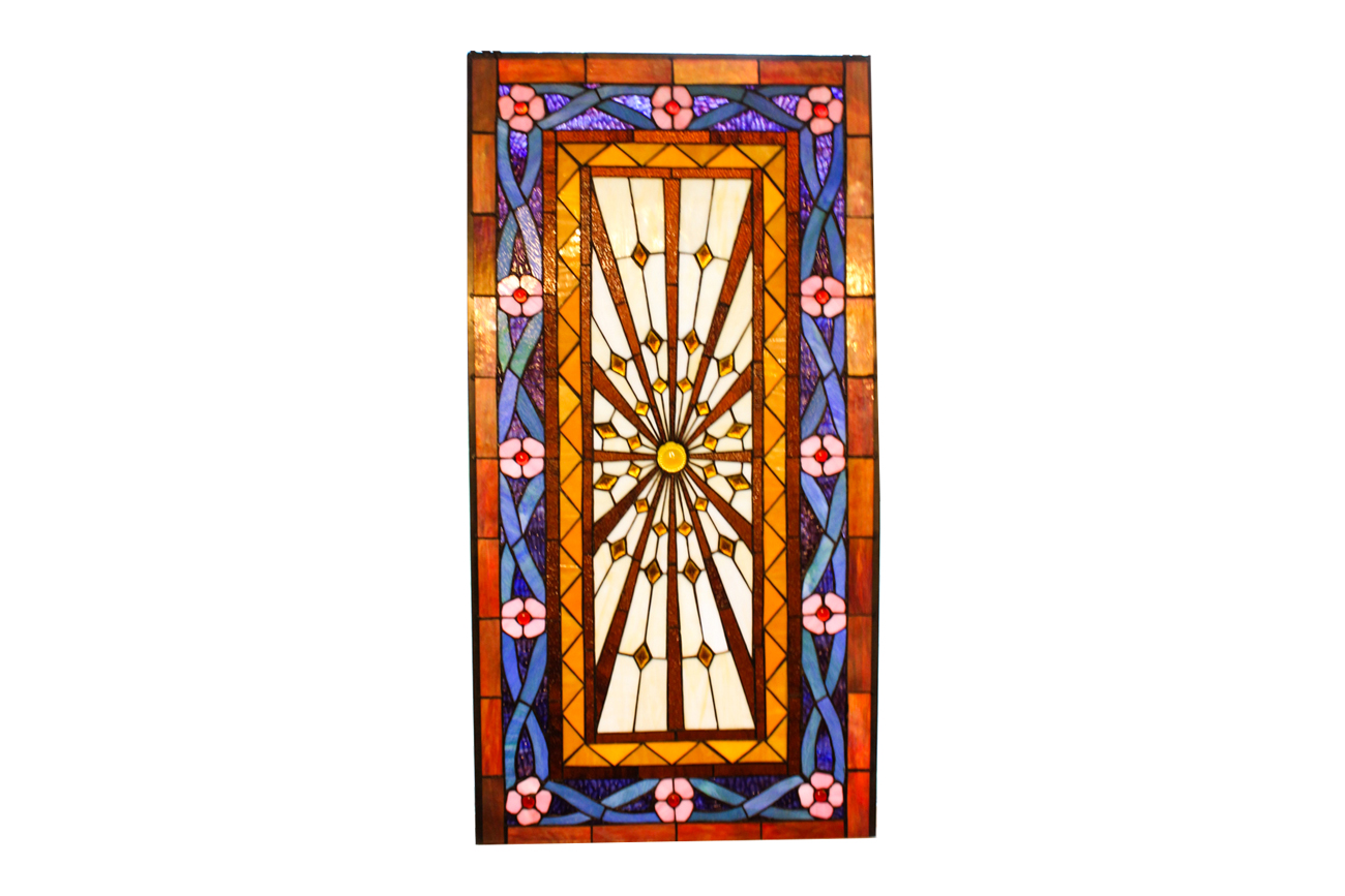 Decorative Stained Glass Panel