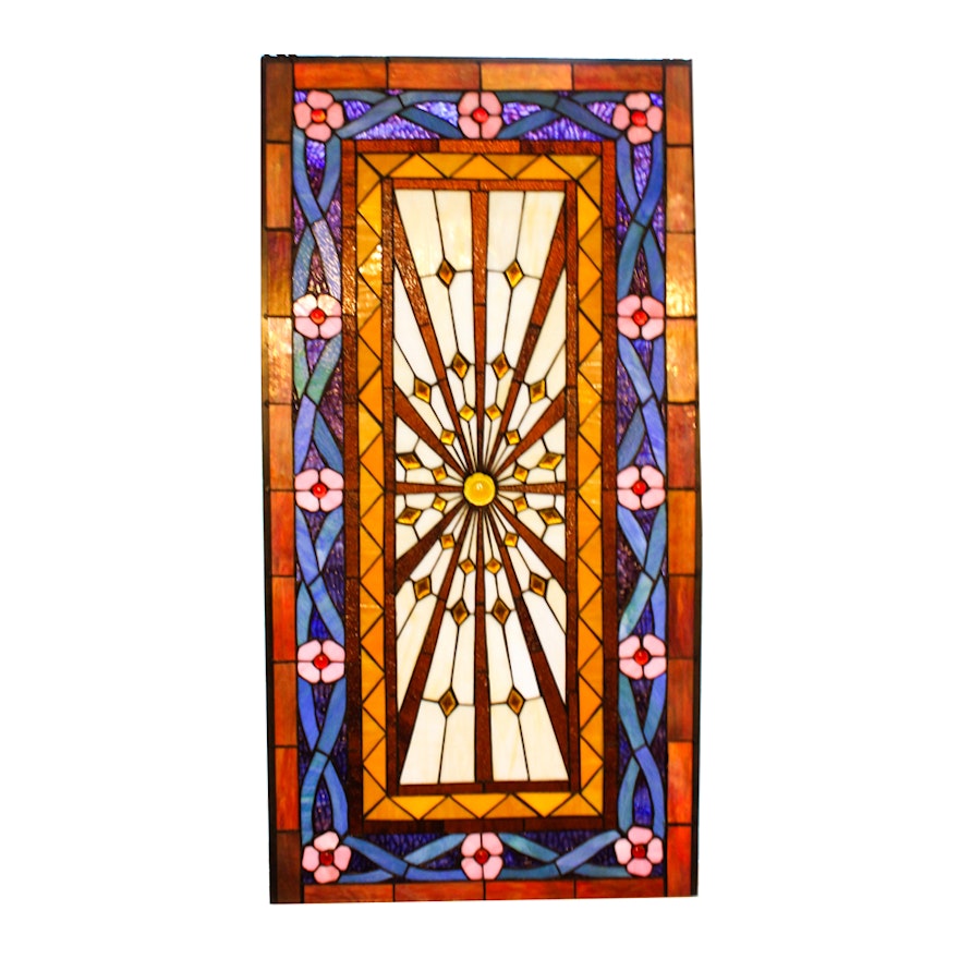Decorative Stained Glass Panel
