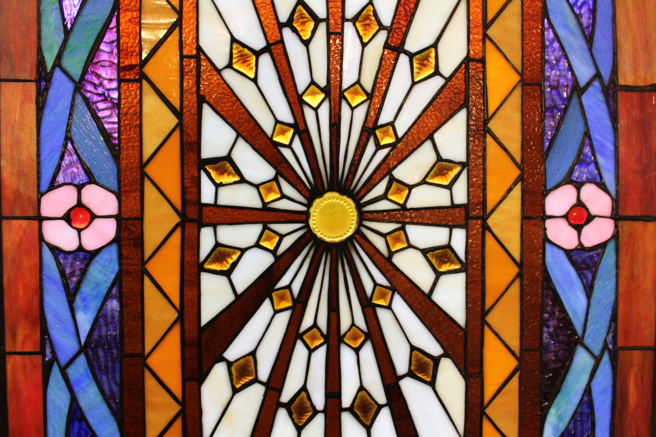 Decorative Stained Glass Panel
