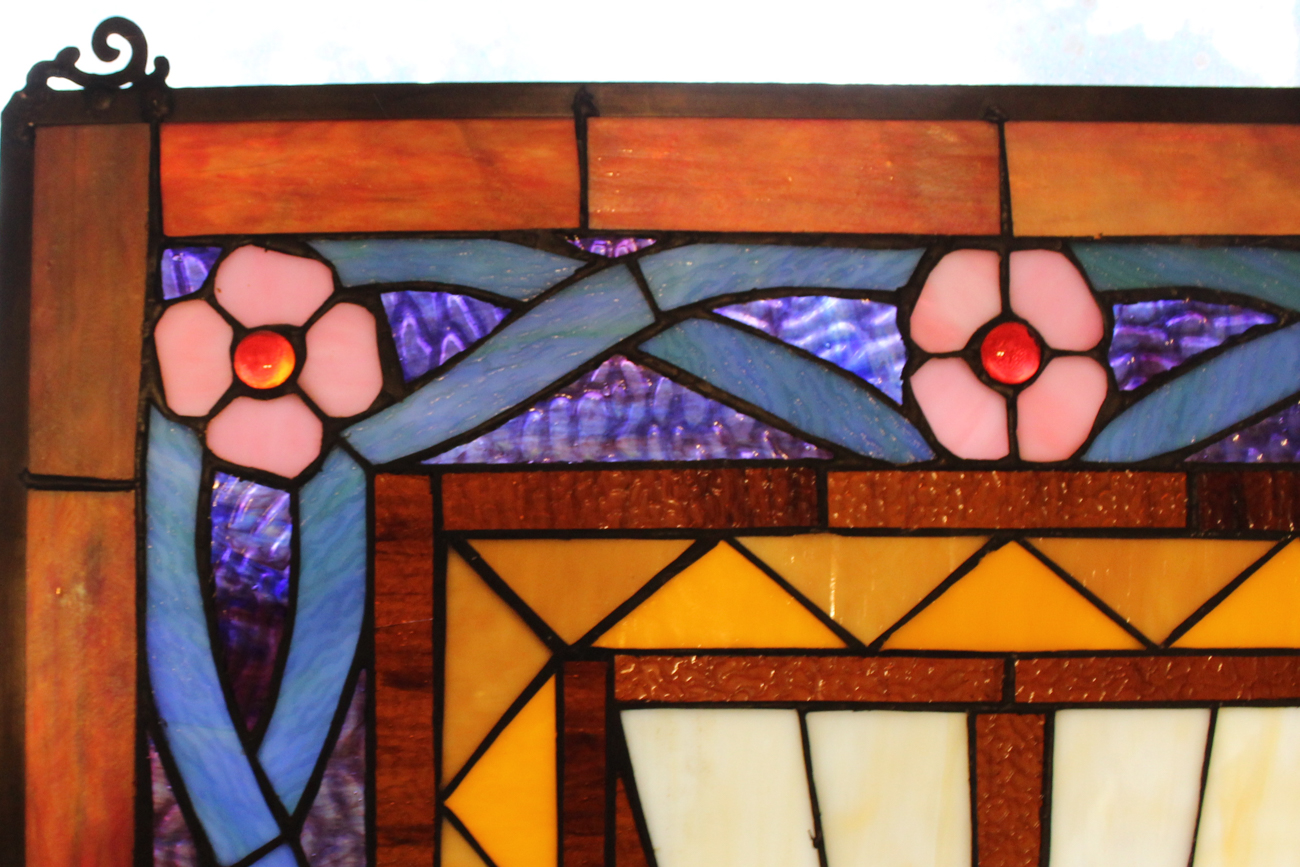 Decorative Stained Glass Panel