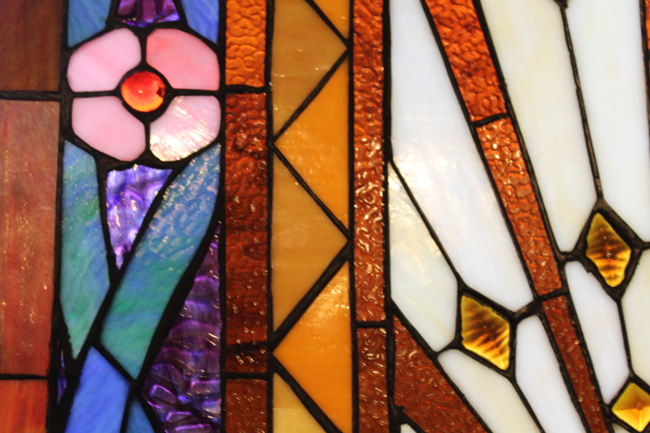 Decorative Stained Glass Panel