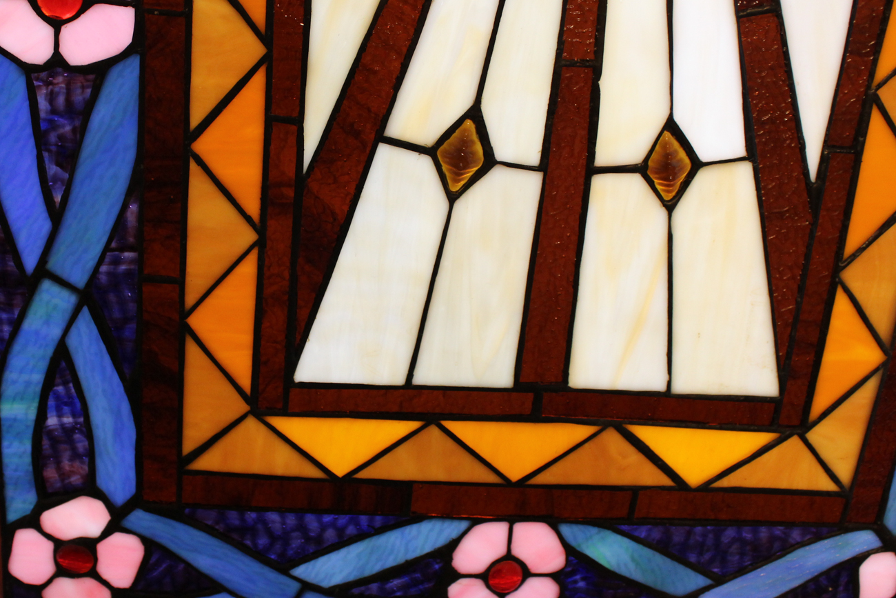 Decorative Stained Glass Panel