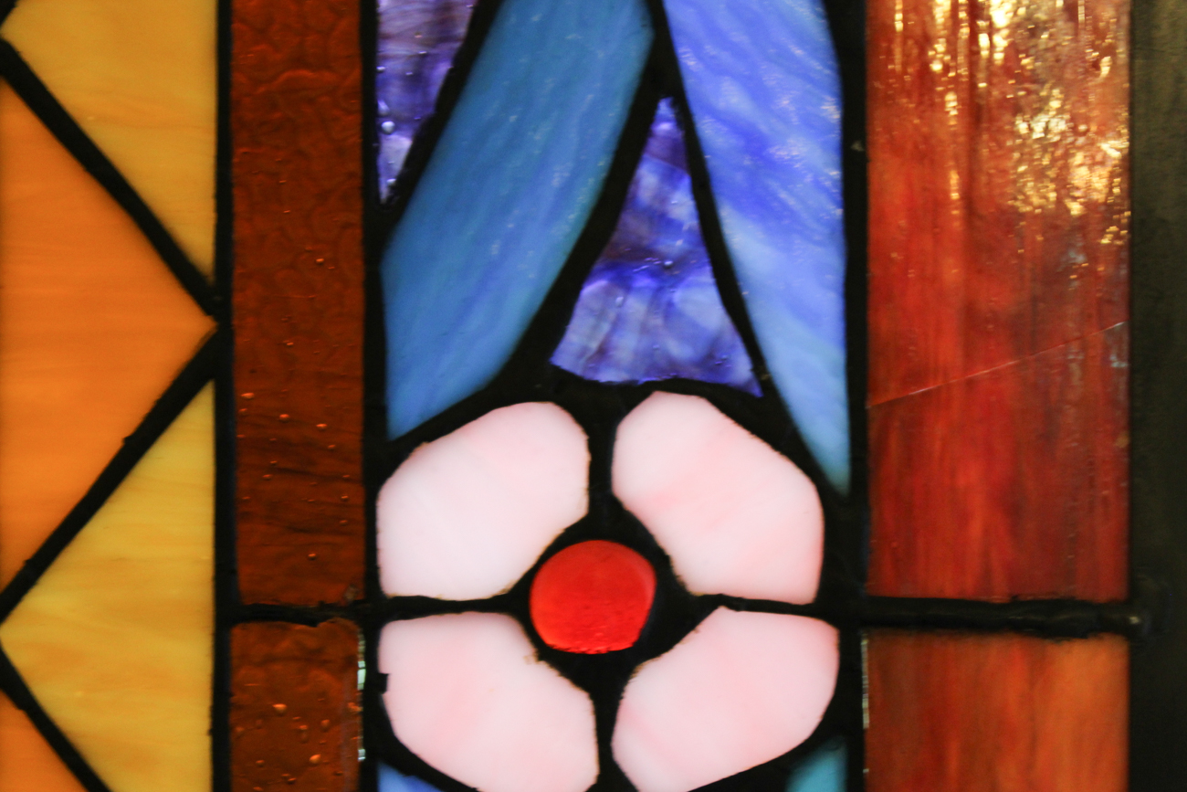 Decorative Stained Glass Panel