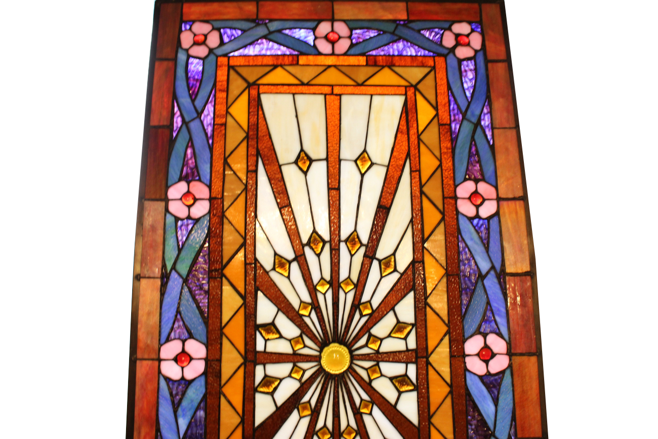 Decorative Stained Glass Panel