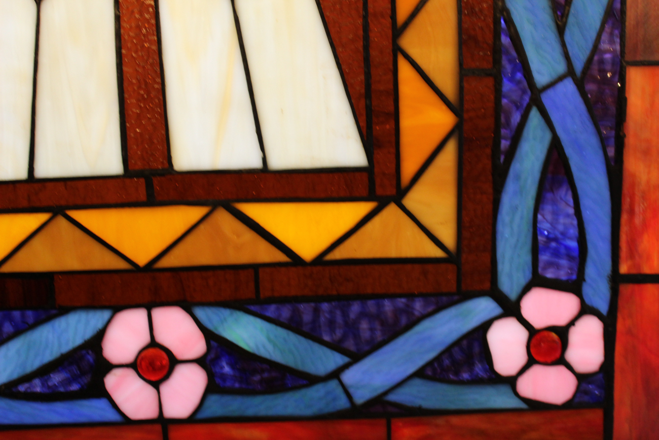 Decorative Stained Glass Panel