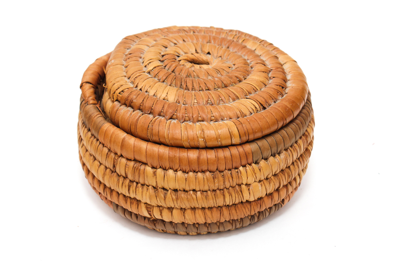 Collection of Artisan Sweetgrass Baskets