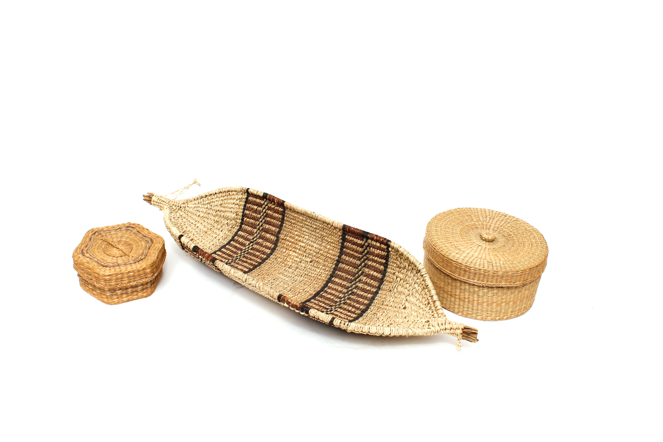 Finely Woven Artisan Baskets