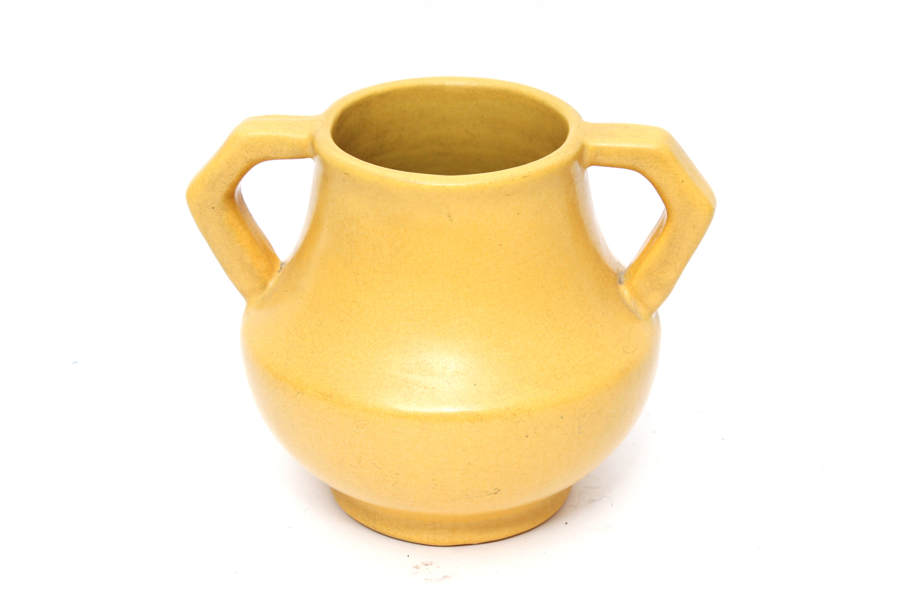 Arts and Crafts Period Vase In The Style of York Pfaltzgraff