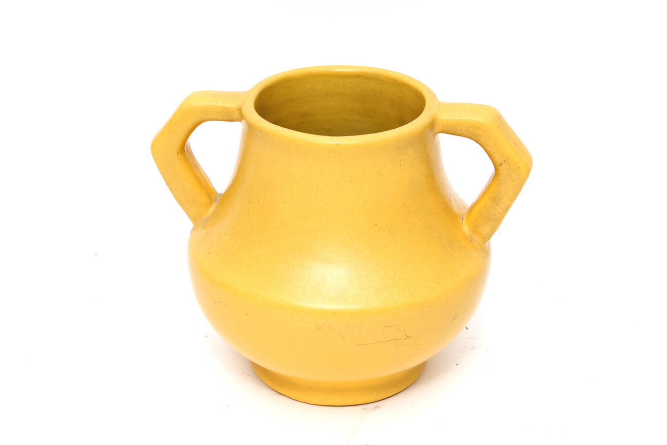 Arts and Crafts Period Vase In The Style of York Pfaltzgraff