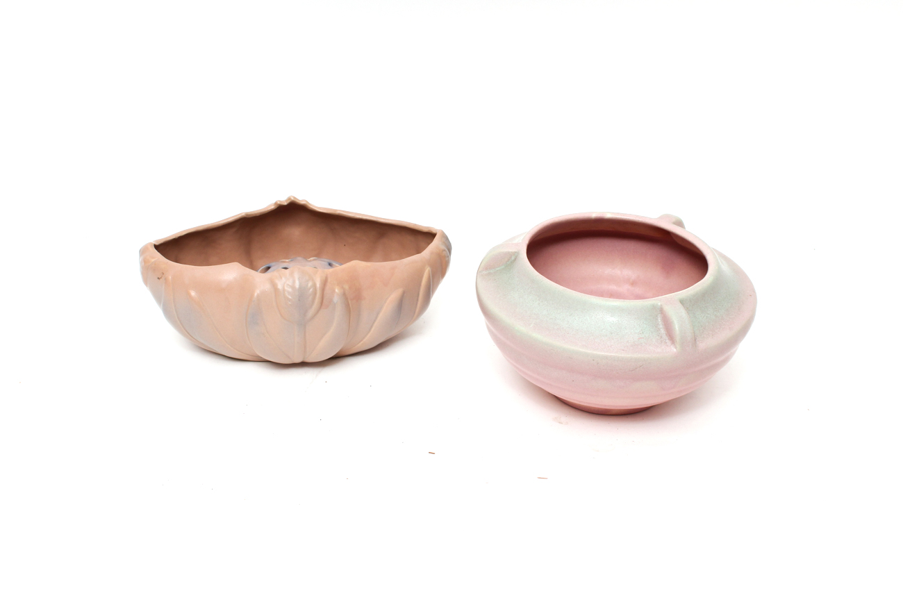 Rumrill and Van Briggle Art Deco Era Art Pottery