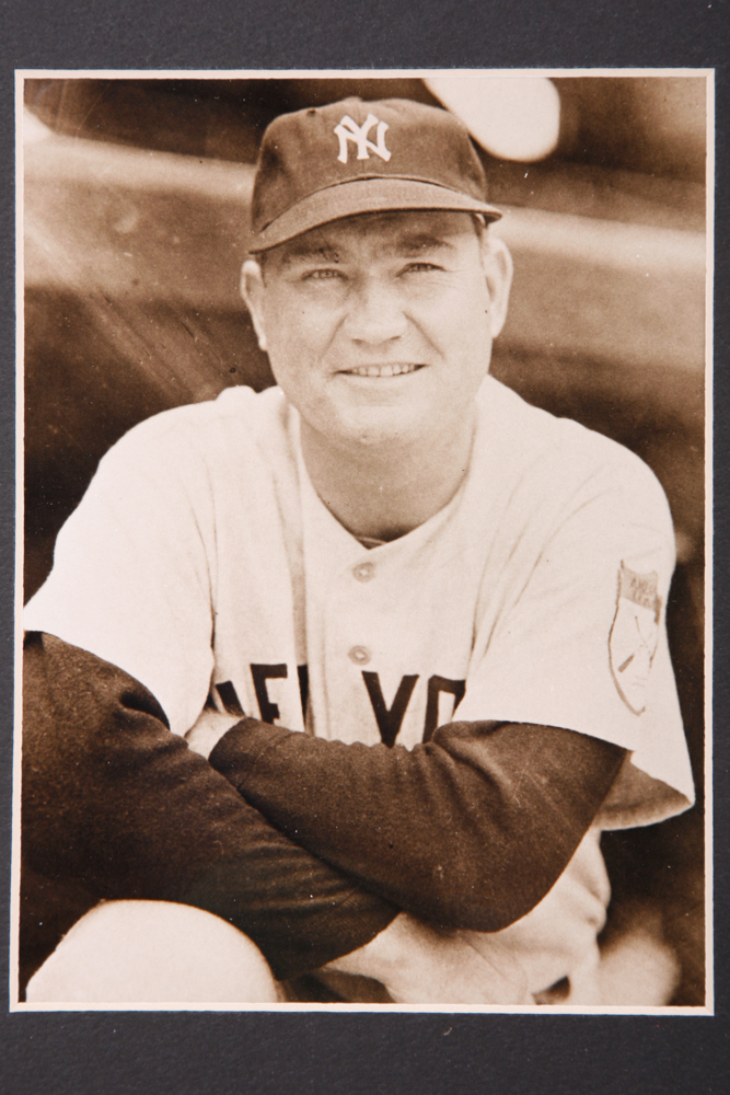 Autographed Photographs of Johnny Mize and Enos Slaughter