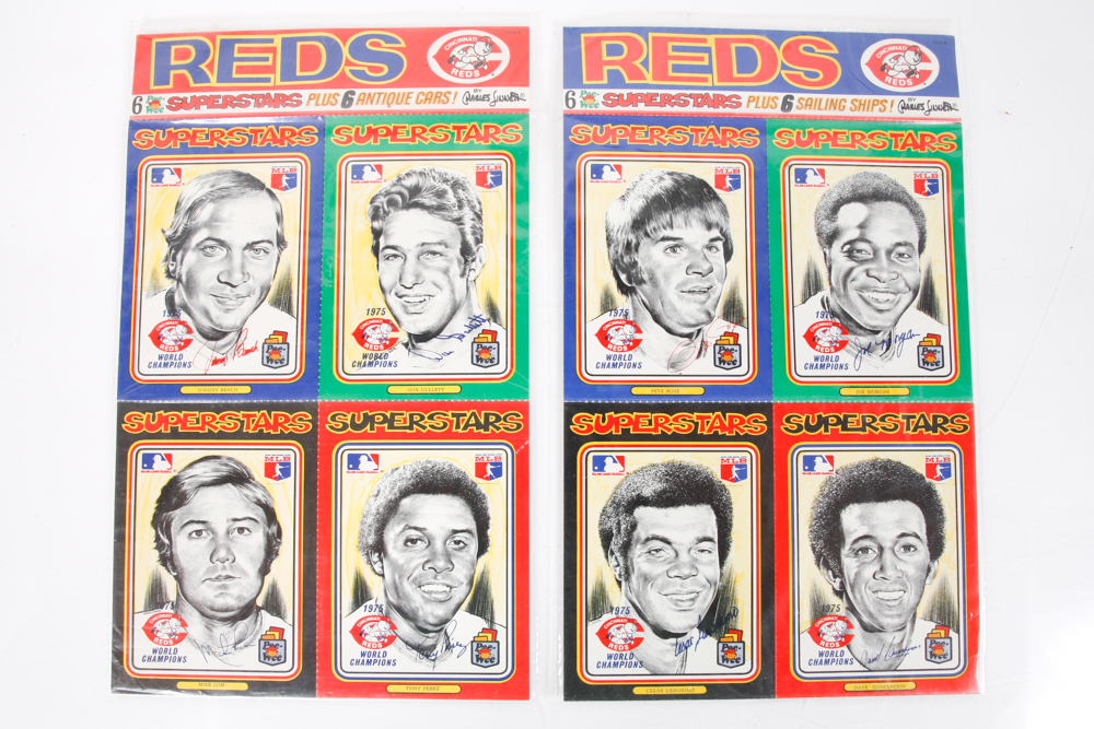 Collection of Cincinnati Reds Sports Memorabilia
