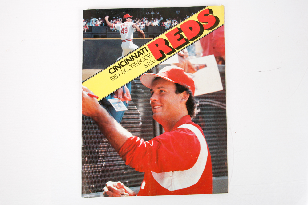 Collection of Cincinnati Reds Sports Memorabilia