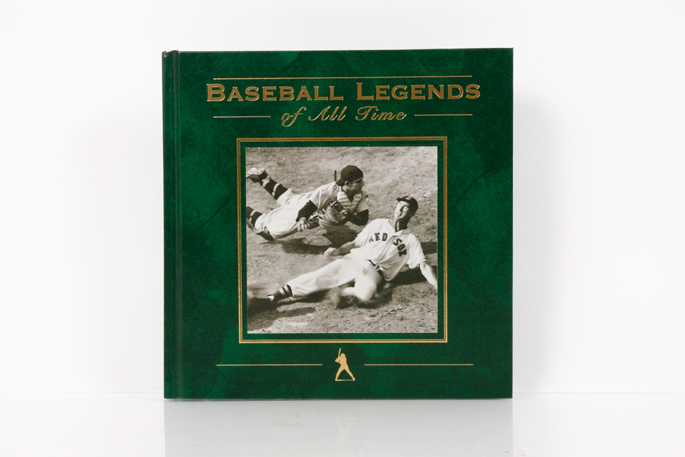 "Baseball Legends of All Time" with Inscription by Ernie Banks