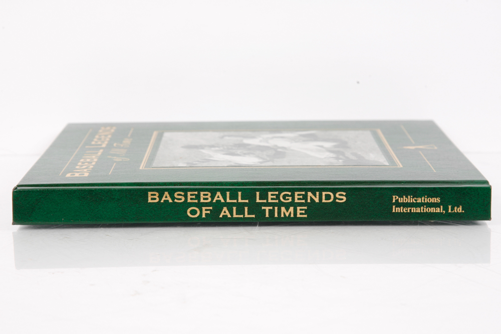 "Baseball Legends of All Time" with Inscription by Ernie Banks