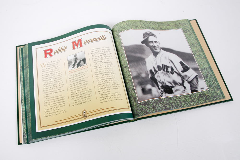 "Baseball Legends of All Time" with Inscription by Ernie Banks