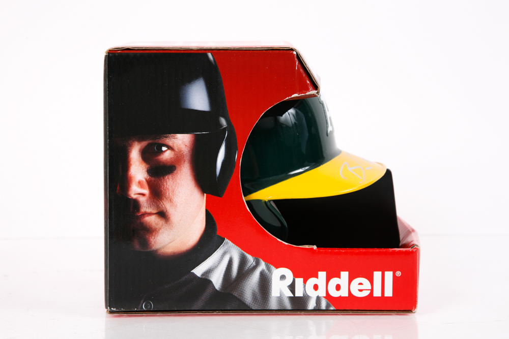 Barry Zito Autographed Mini Baseball Helmet