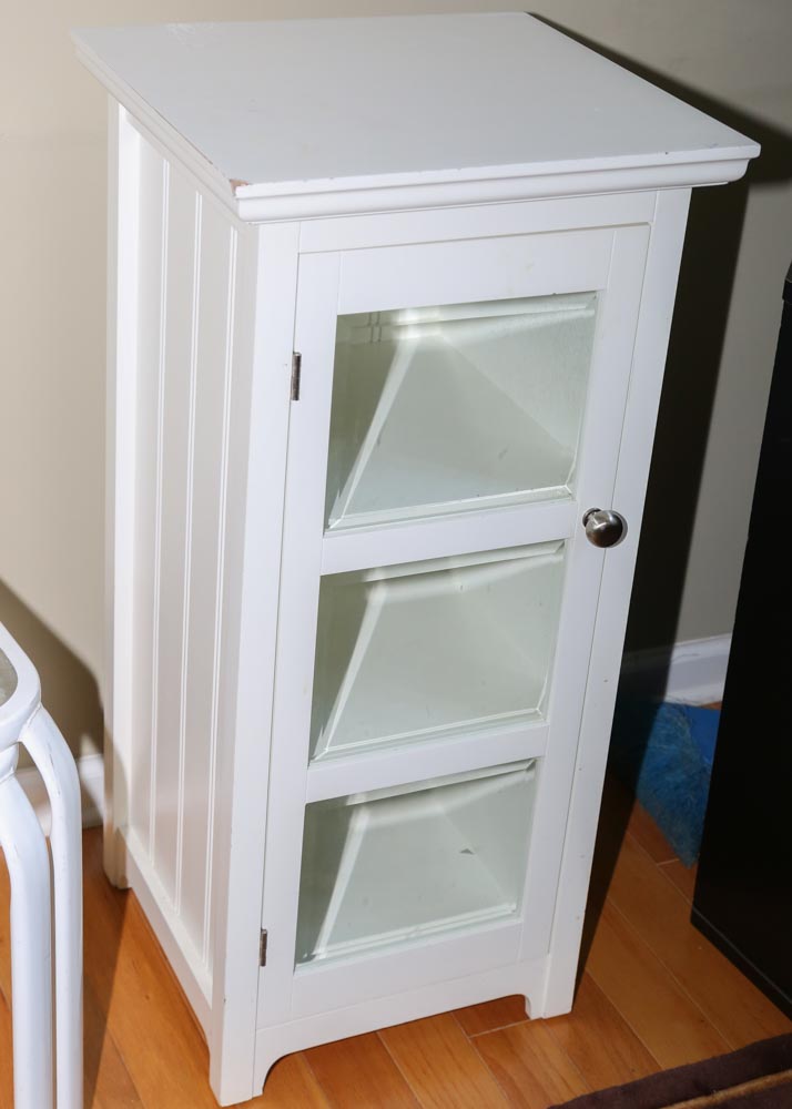 Glazed-Door Storage Cabinet