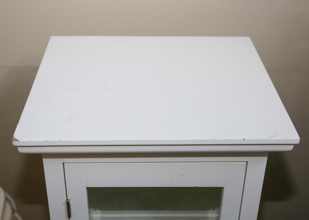 Glazed-Door Storage Cabinet