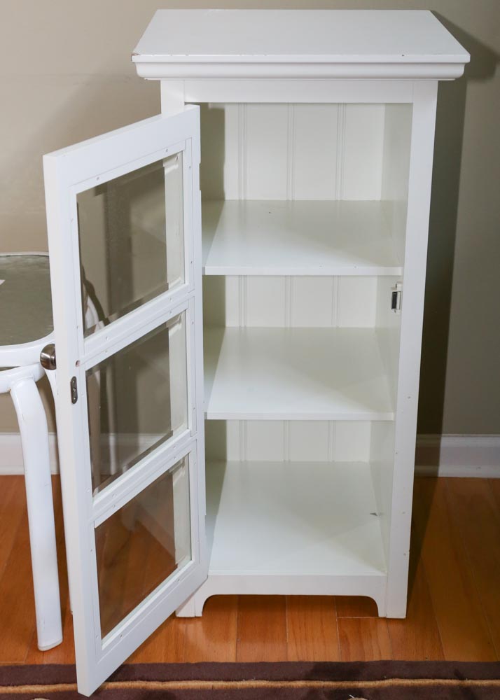 Glazed-Door Storage Cabinet