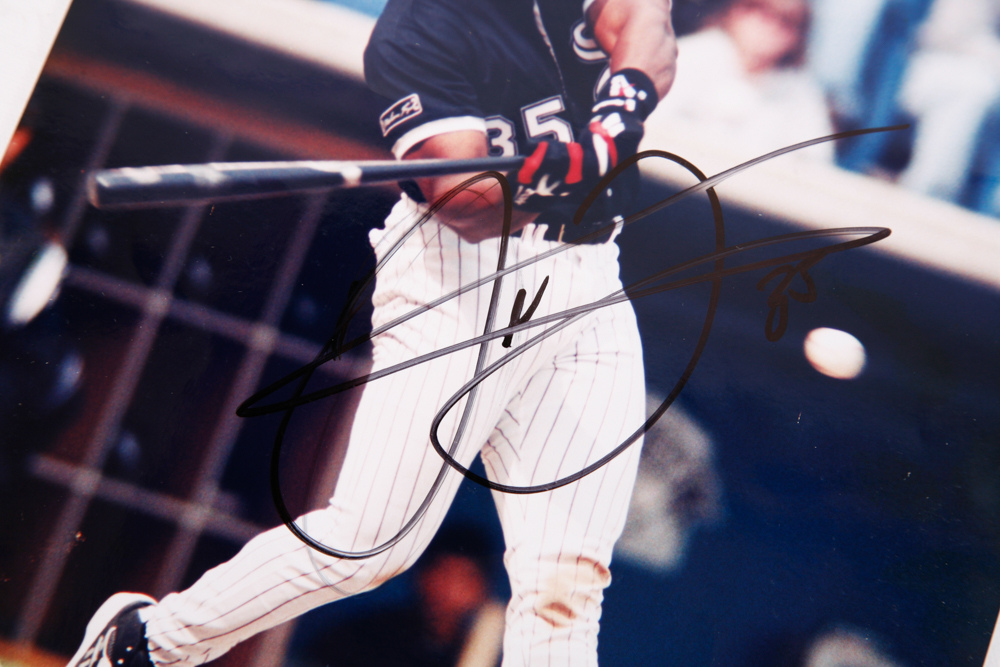 Collection of Four Autographed MLB Photos