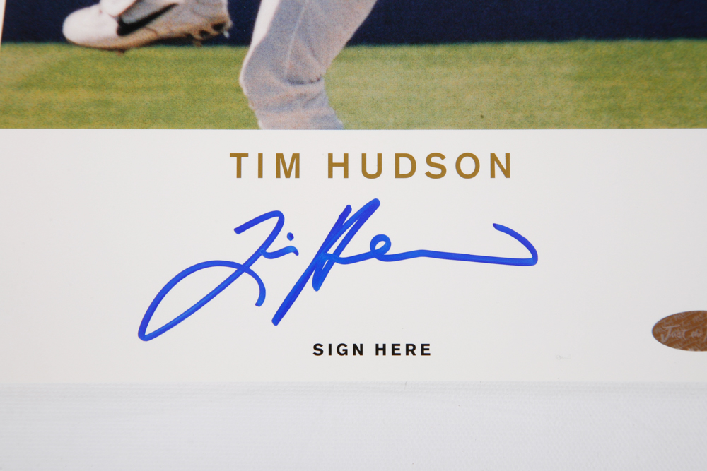 Autographed Minor League Photos of Alfonso Soriano and Tim Hudson